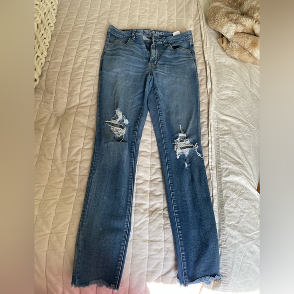 Size 12 AE High Rise Jeggings - Picture 1 of 4